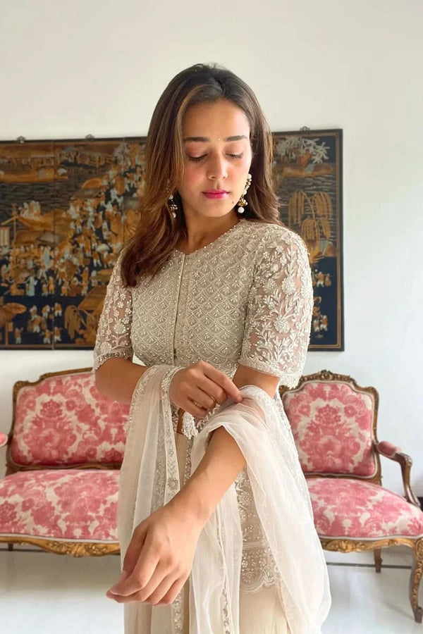 Rania Shirt and Sharara Set