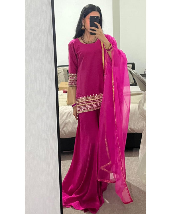Sareenaa Mehndi Sharara Set