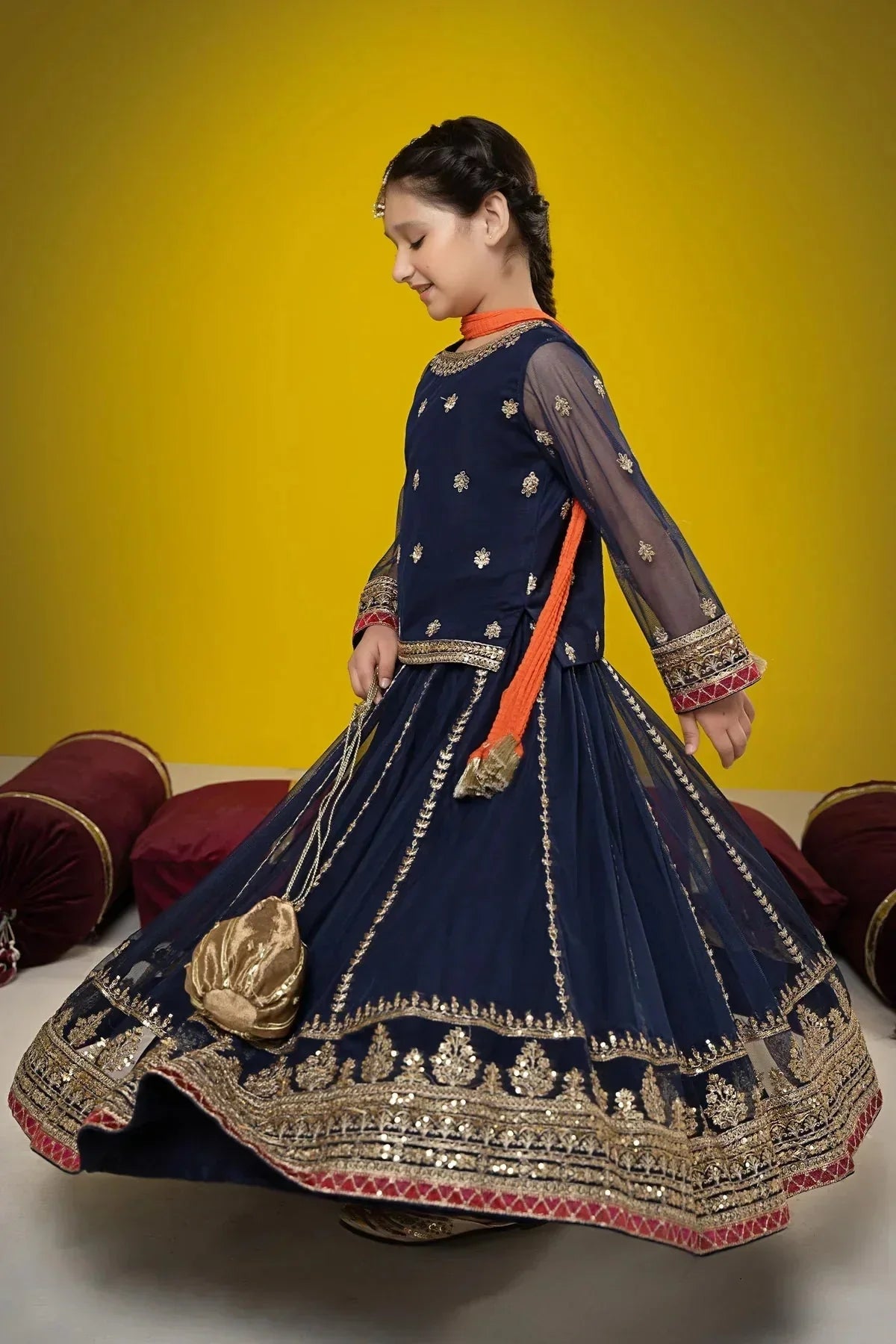 Kids Indian and Pakistan wedding dress - Aarrzo