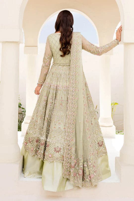 Maria B. Couture Mint Green MC - 901 ( Big This 11.11! Get FLAT 50% OFF) - Aarrzo