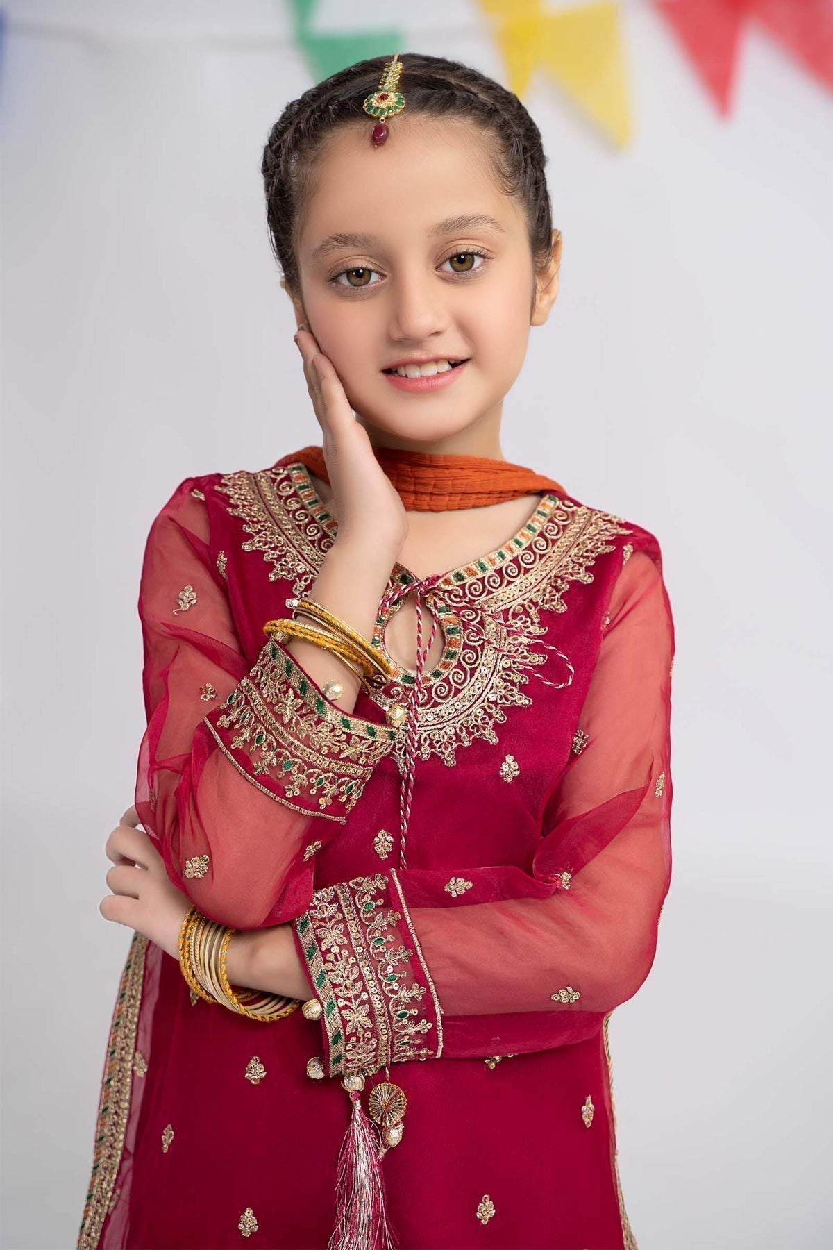 Pakistan and Indian wedding dress for kids. - Aarrzo